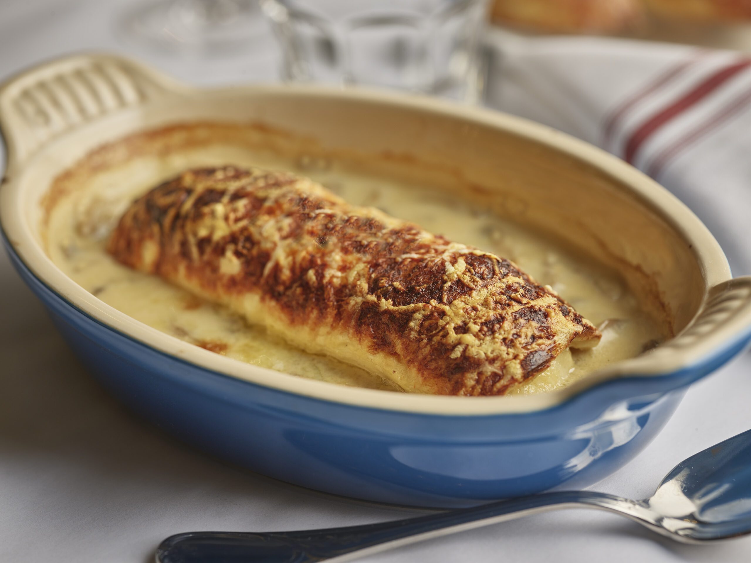 Le Gratin QUENELLE DE BROCHET AU GRATIN