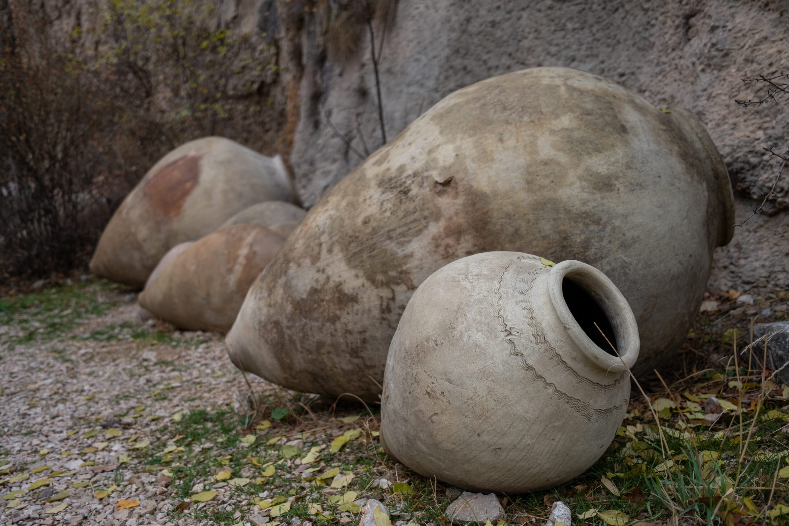 Karas clay amphoras